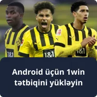 Android üçün 1win tətbiqini yükləyin